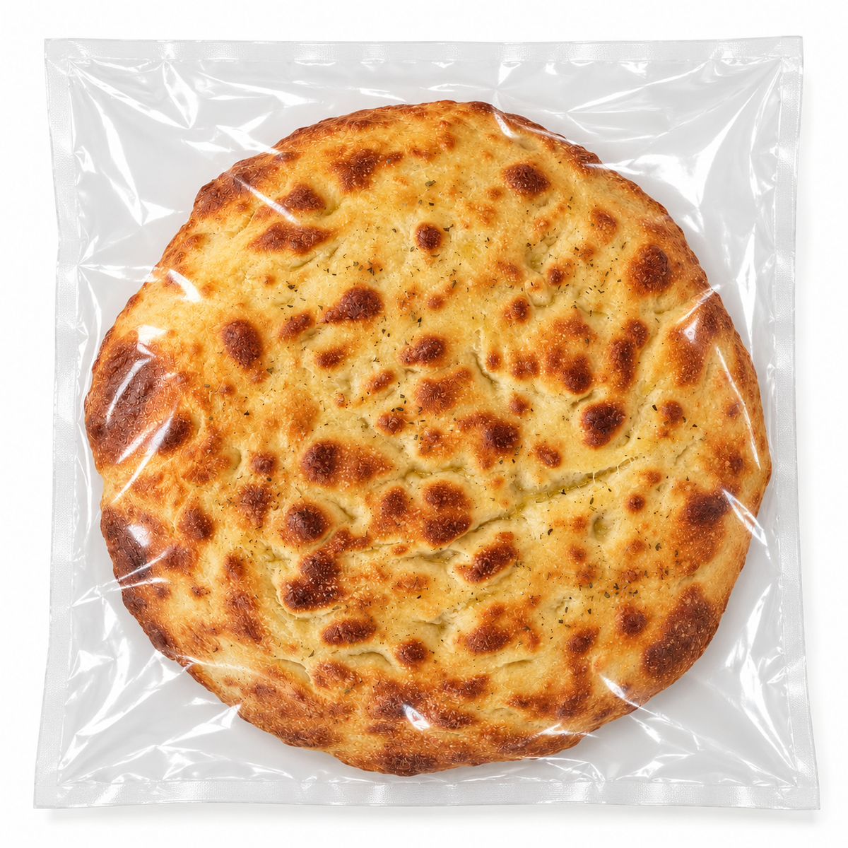 Focaccia bianca Panificio Perrone confezionata