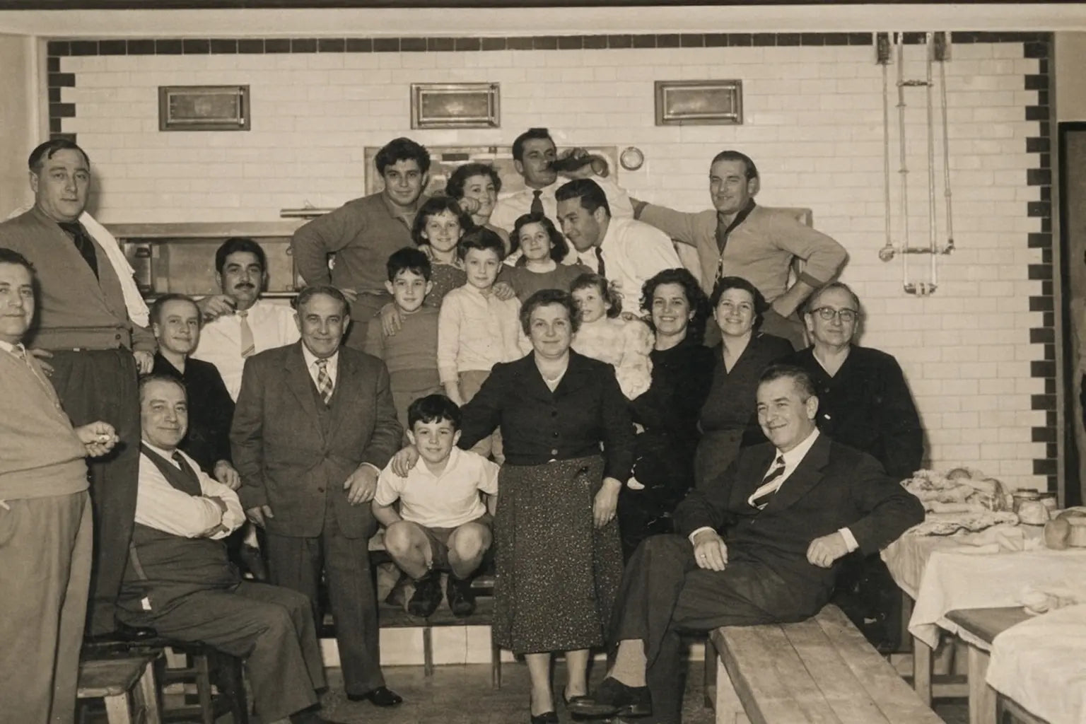 Foto della famiglia Perrone a Matera