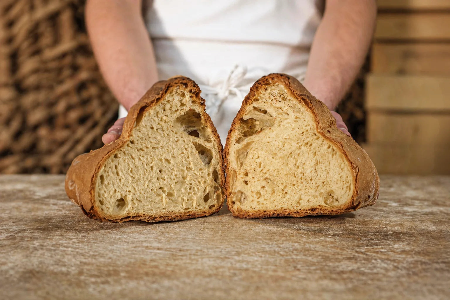 Pane alto tagliato di Panificio Perrone